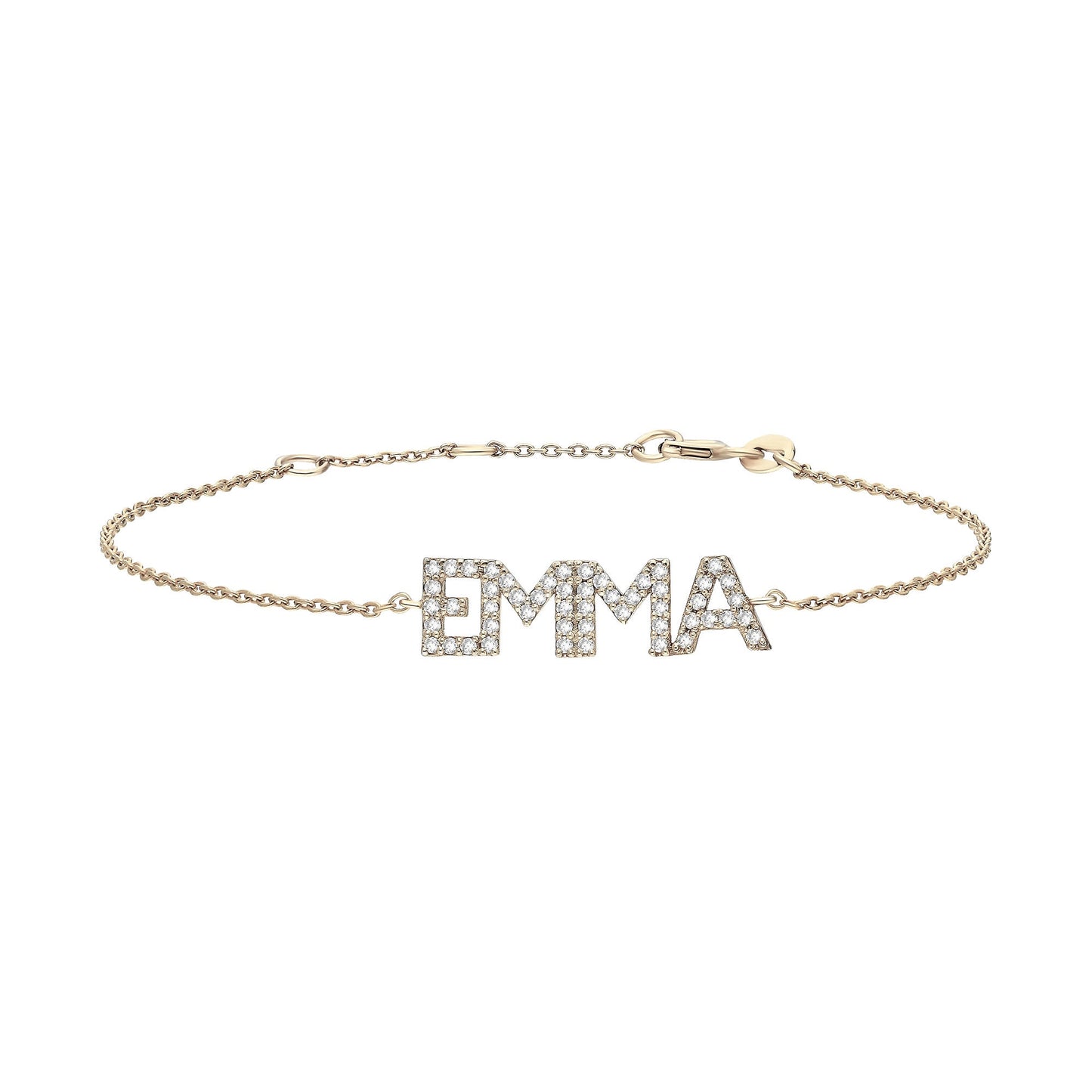 Diamond Name Bracelet