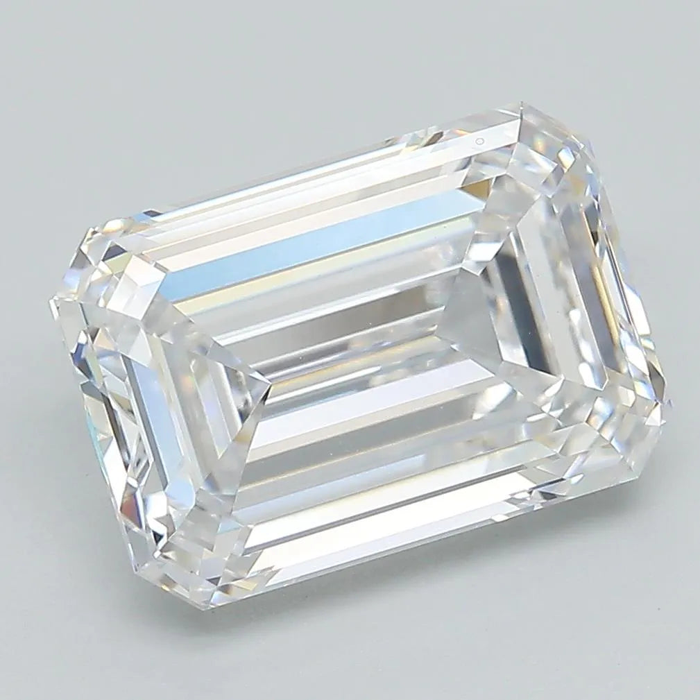 5.08 Carat Emerald Shaped E - VVS2 Clarity IGI Certified Lab Grown Diamond
