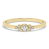 Diamond Bezel Stacking Ring