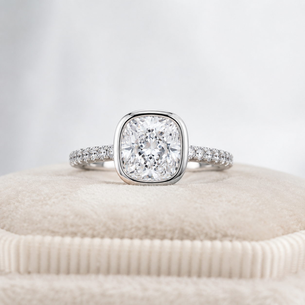 The Signature Bezel — Cushion