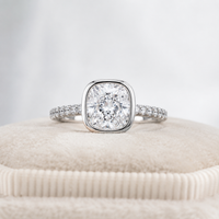 The Signature Bezel — Cushion