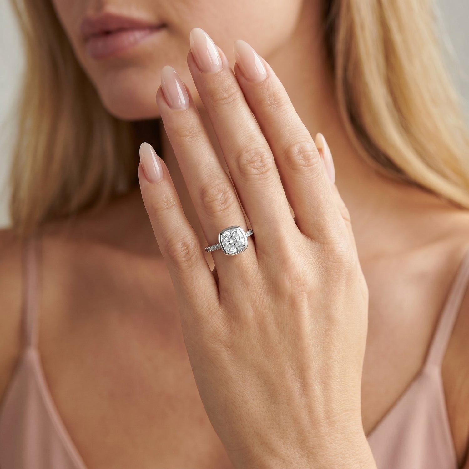 The Signature Bezel — Cushion