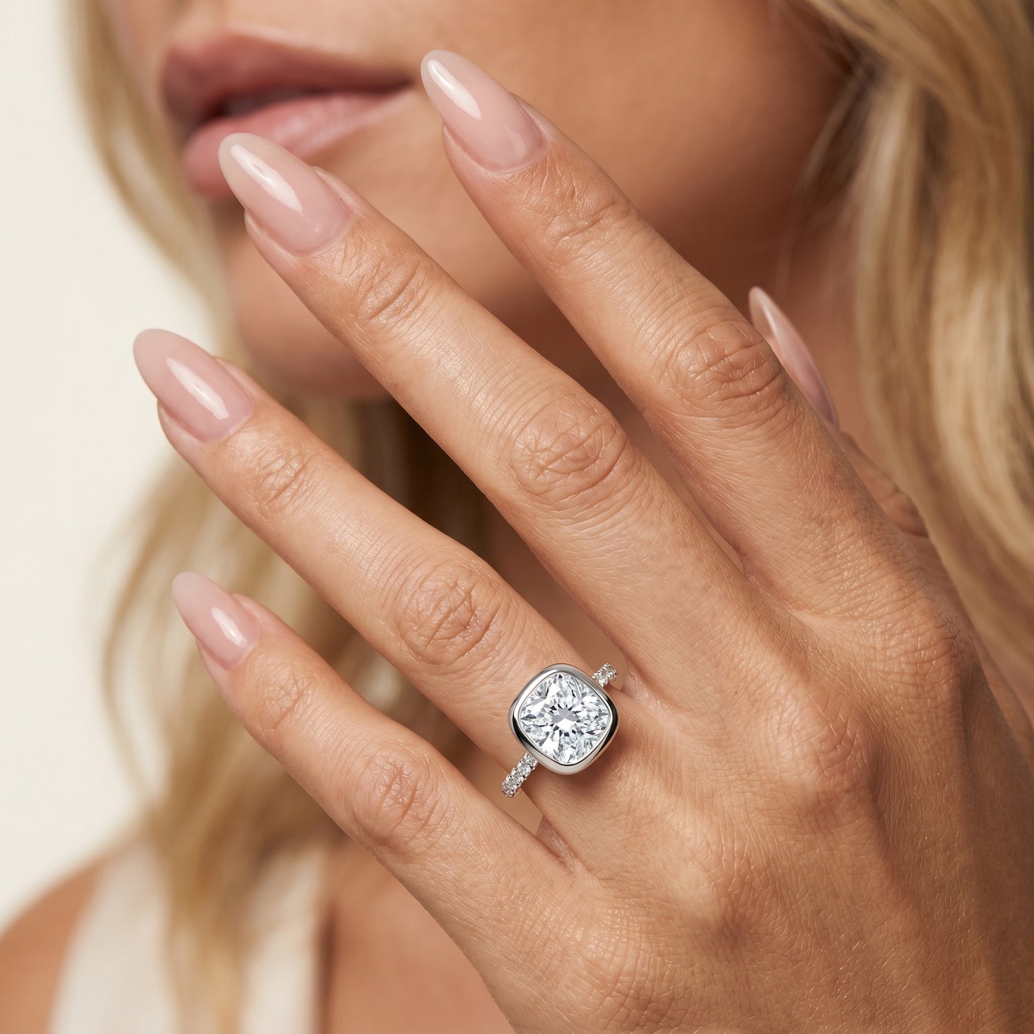 The Signature Bezel — Cushion