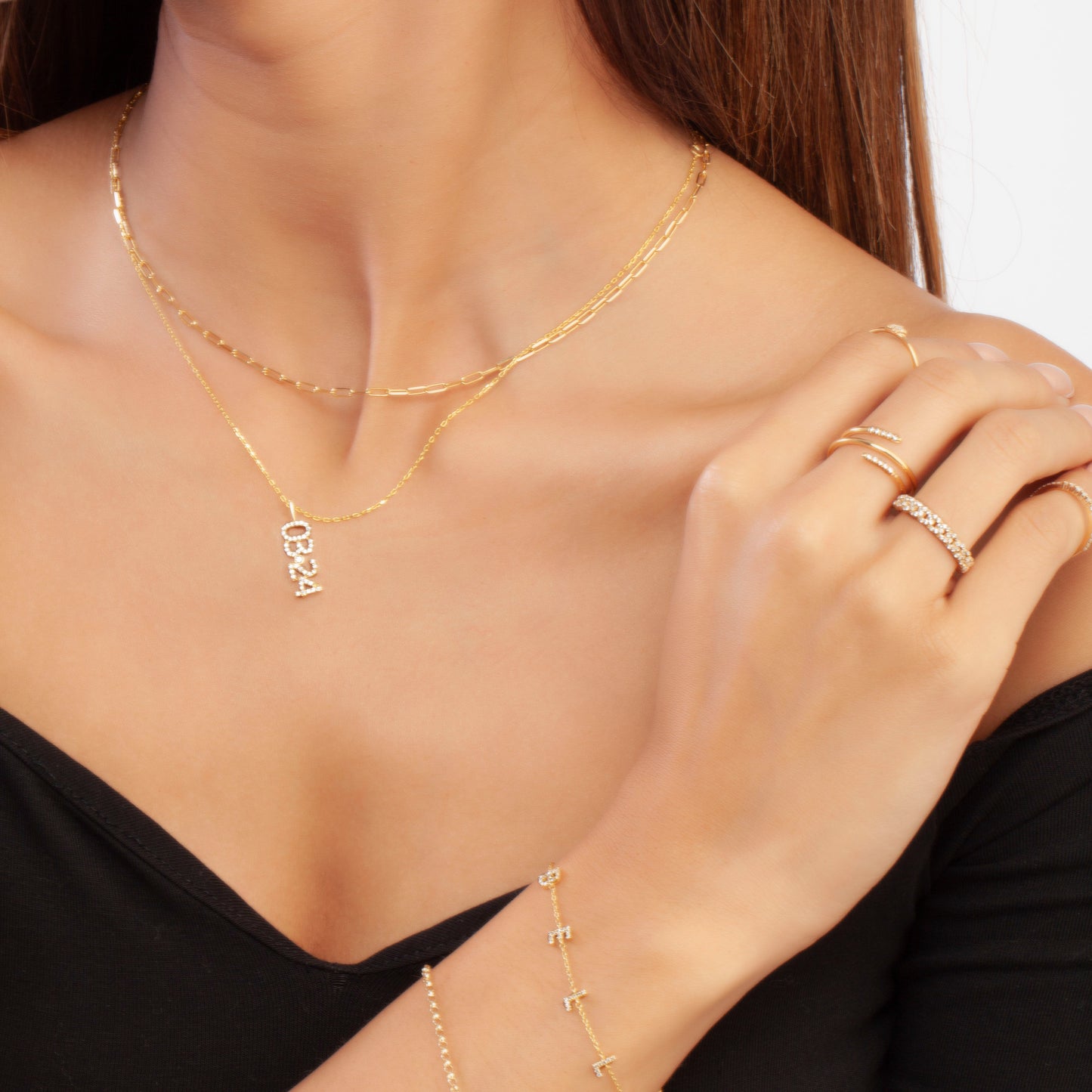 Date/Number Necklace