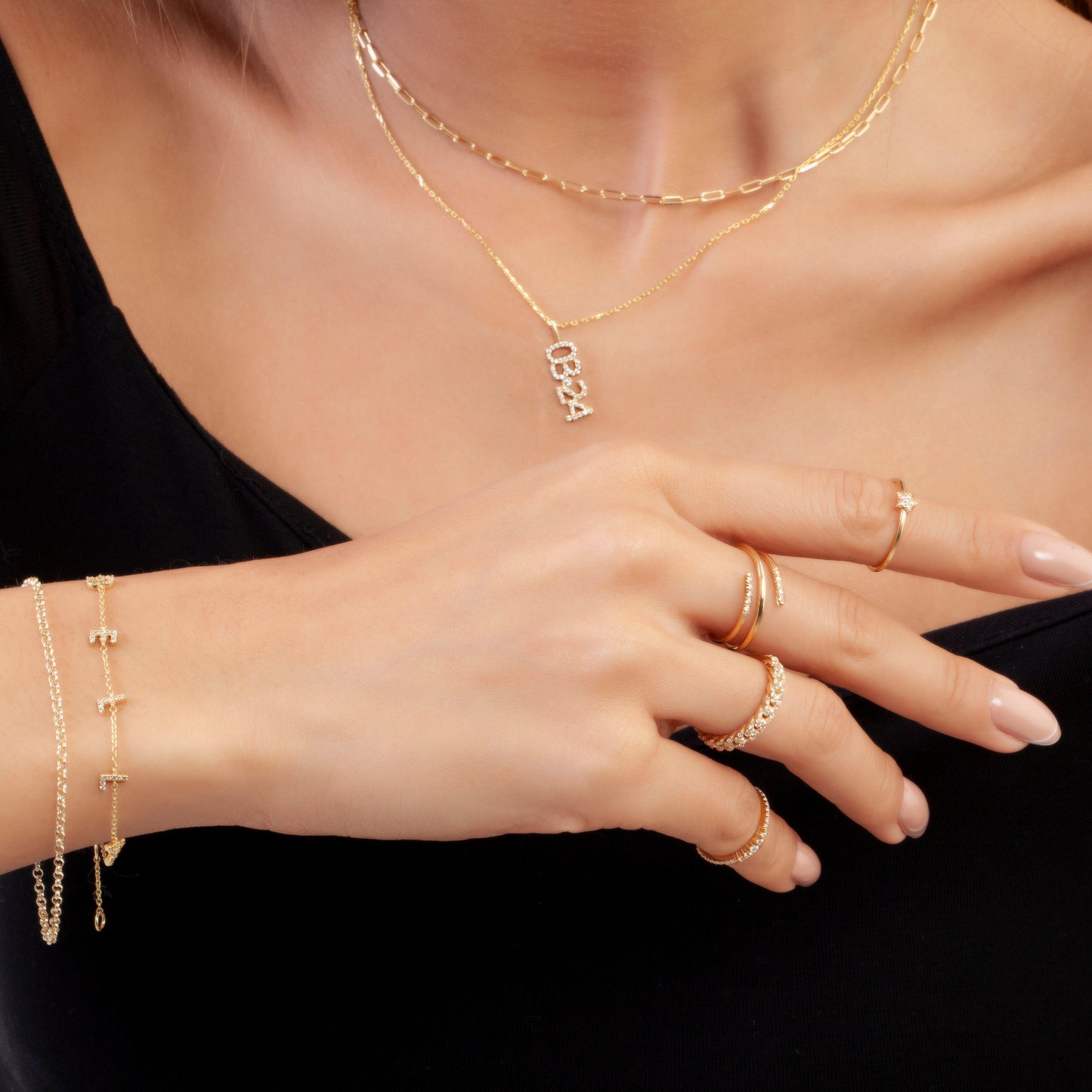 Date/Number Necklace