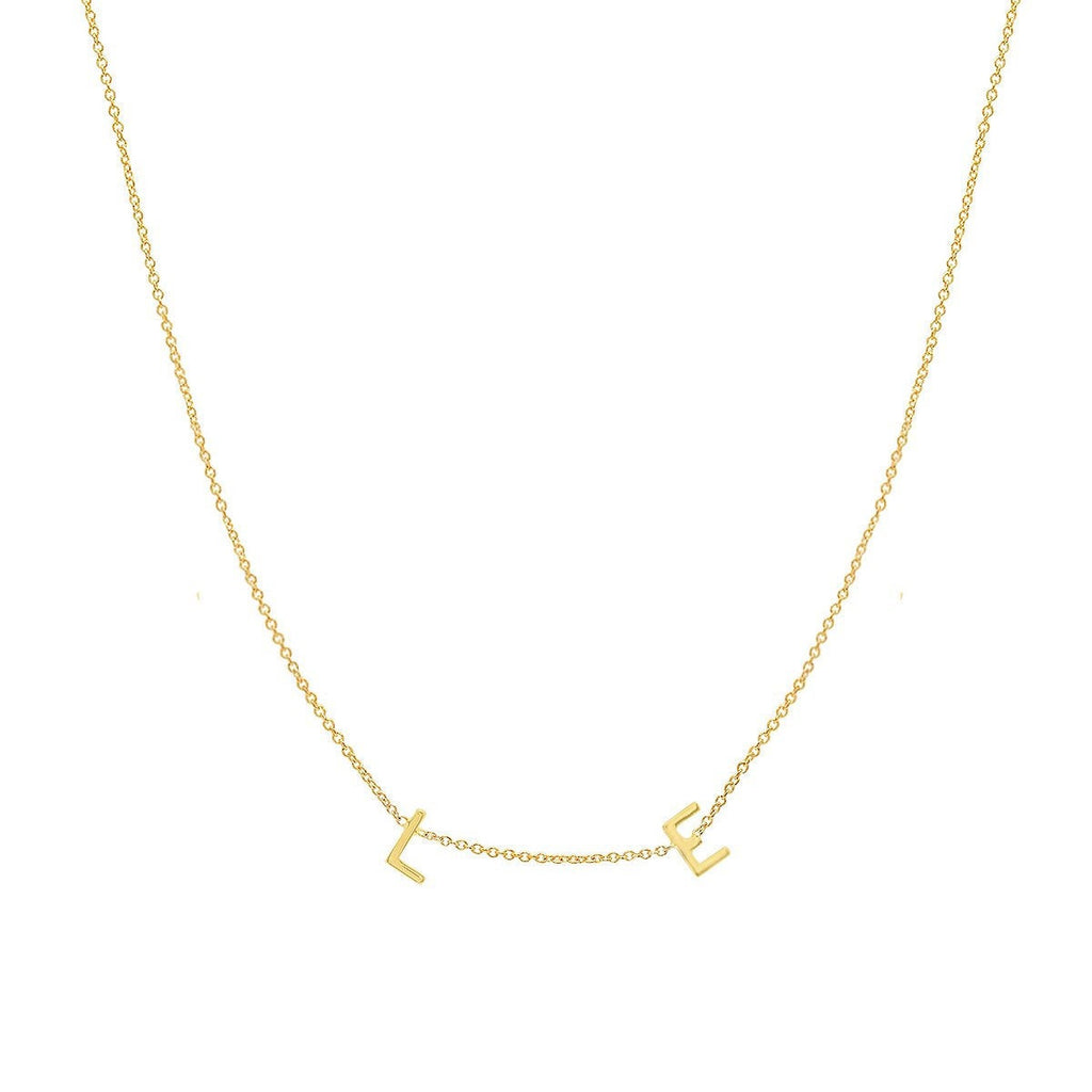 Gold Initial Necklace