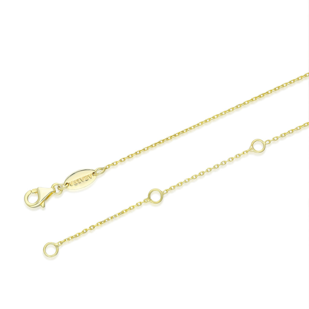 Diamond Initial Necklace / 14k Gold Diamond Initial Necklace / Dainty Necklace / Personalized Necklace / Bridesmaid Gift / Birthday Gift