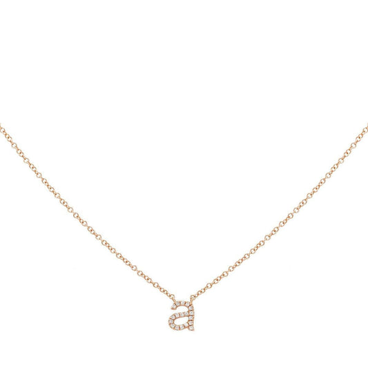 Diamond Initial Necklace
