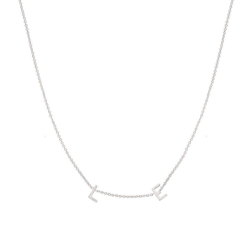 Gold Initial Necklace