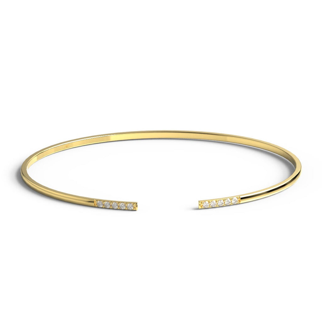 Diamond Cuff Bangle