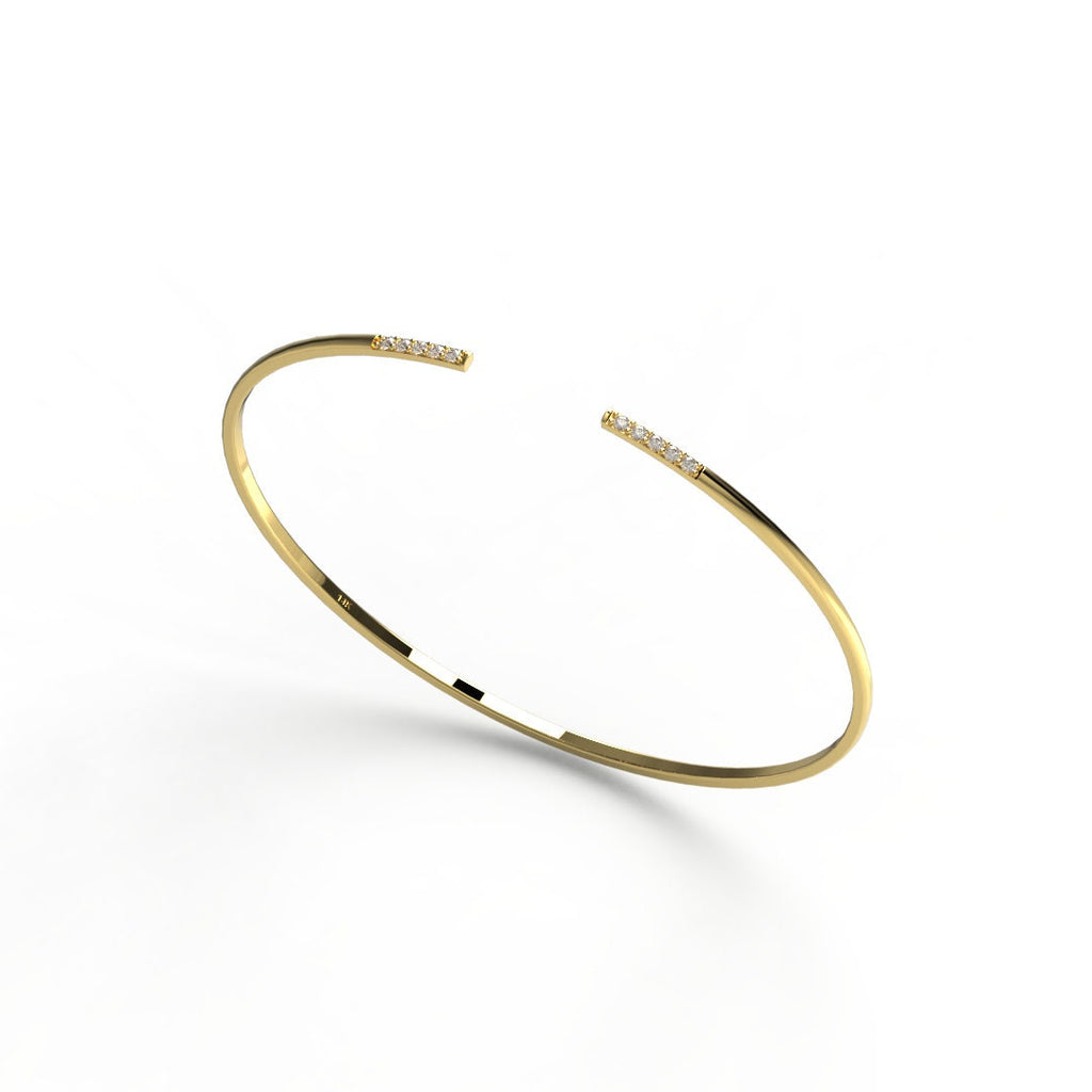 Diamond Cuff Bangle