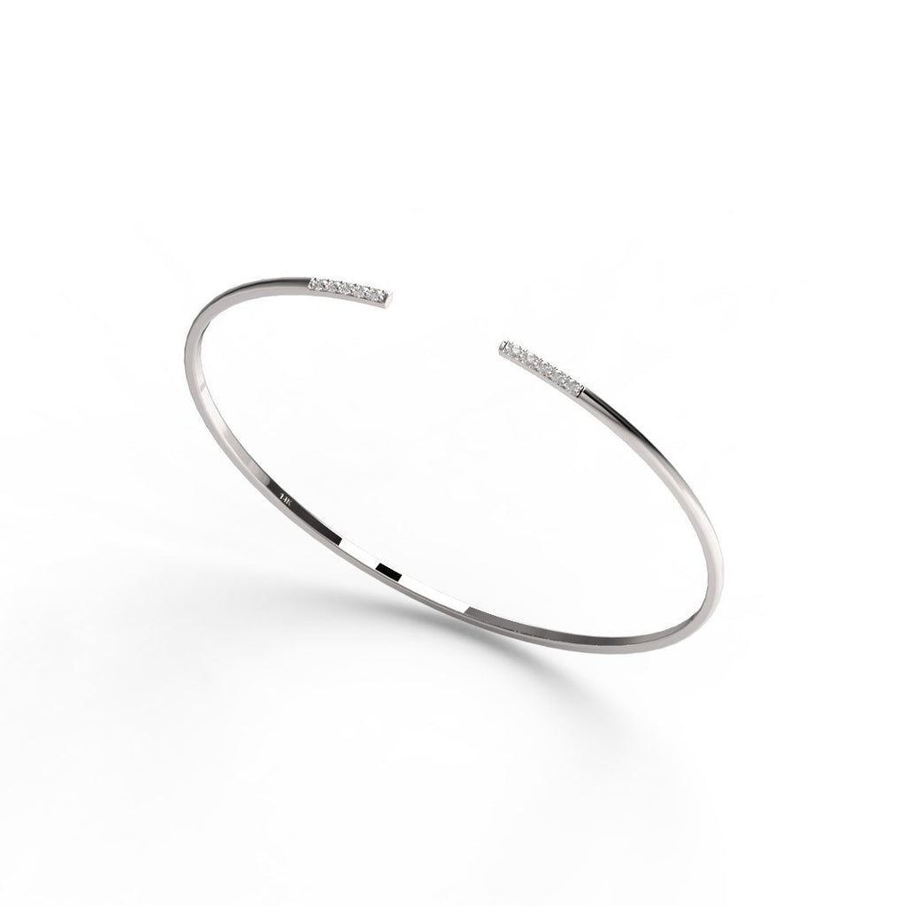 Diamond Cuff Bangle