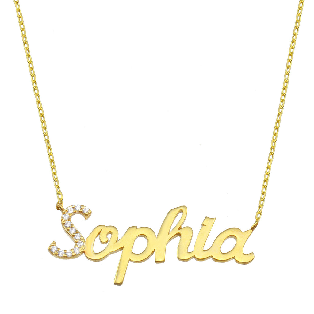 Diamond Name Necklace