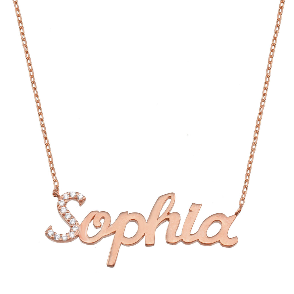 Diamond Name Necklace
