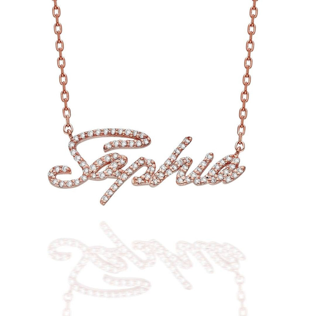 Diamond Name Necklace