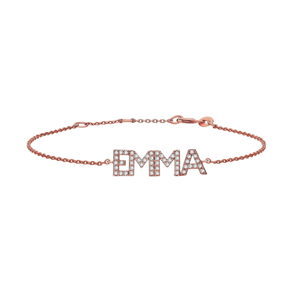 Diamond Name Bracelet