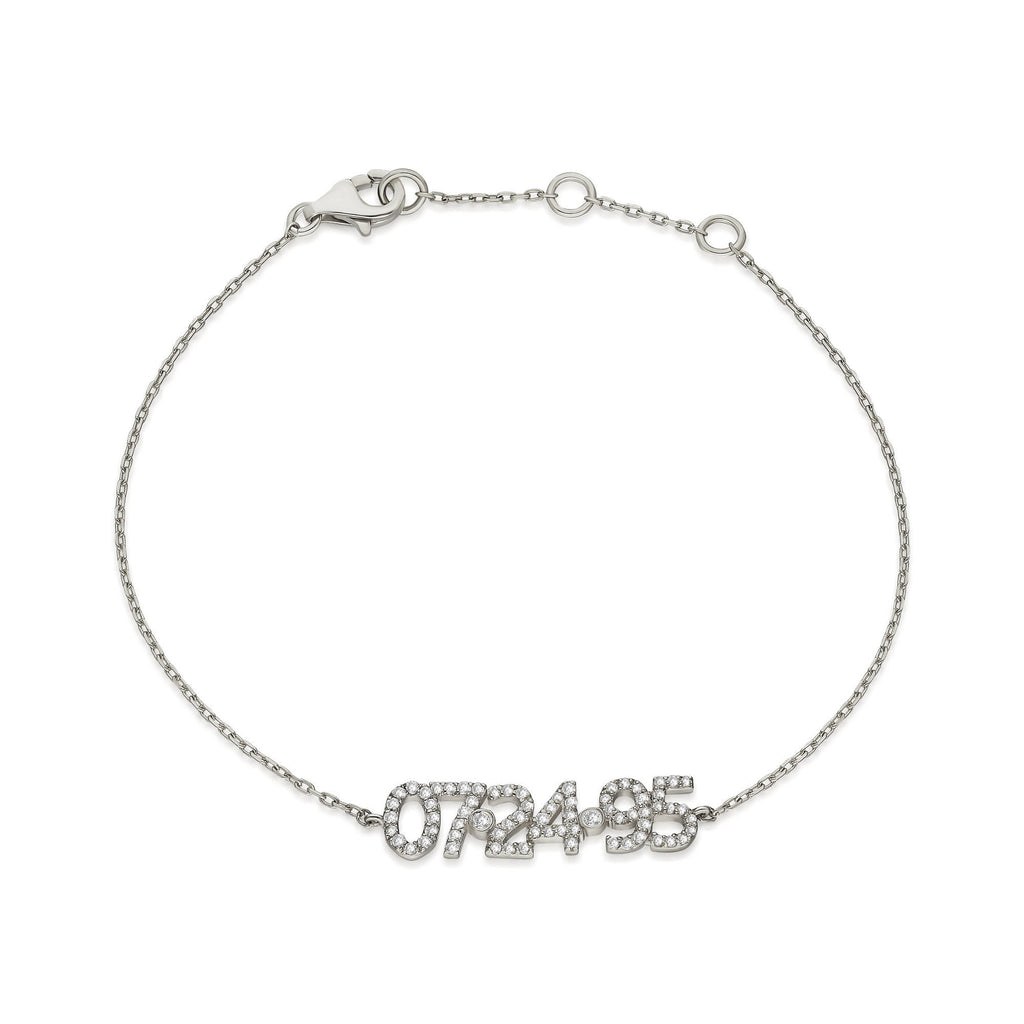 Diamond Date Bracelet