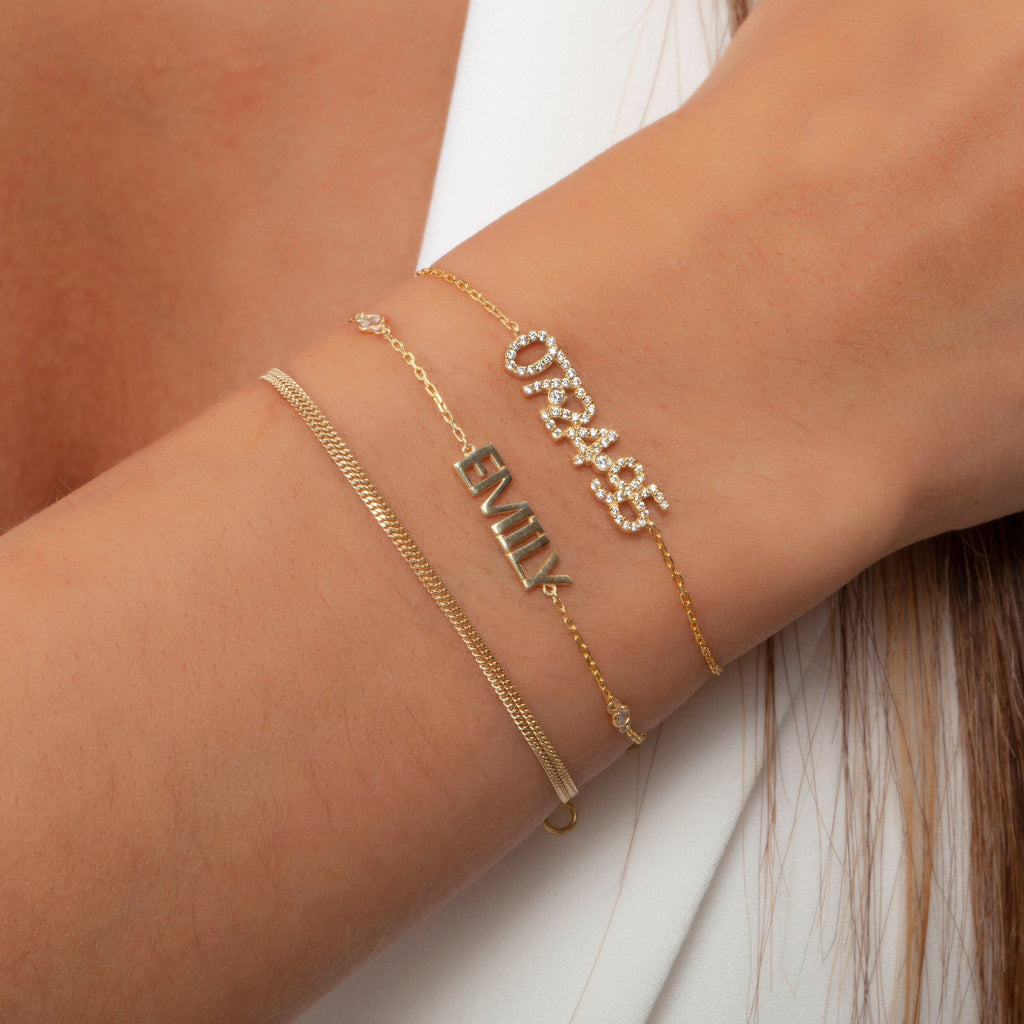 Diamond Date Bracelet