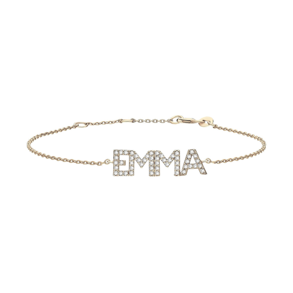 Diamond Name Bracelet