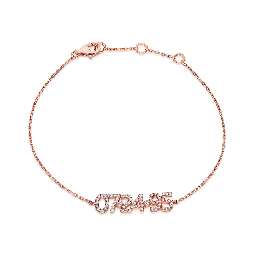 Diamond Date Bracelet
