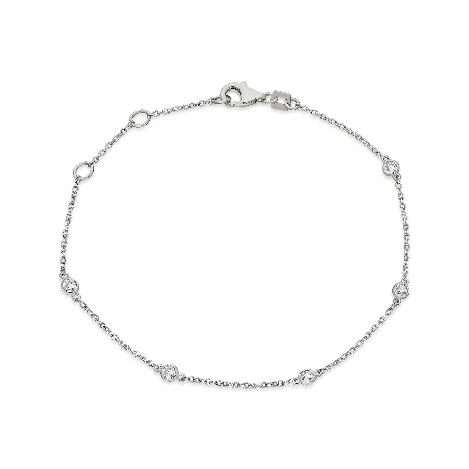 Diamond By the Yard Bracelet Station Bracelet
