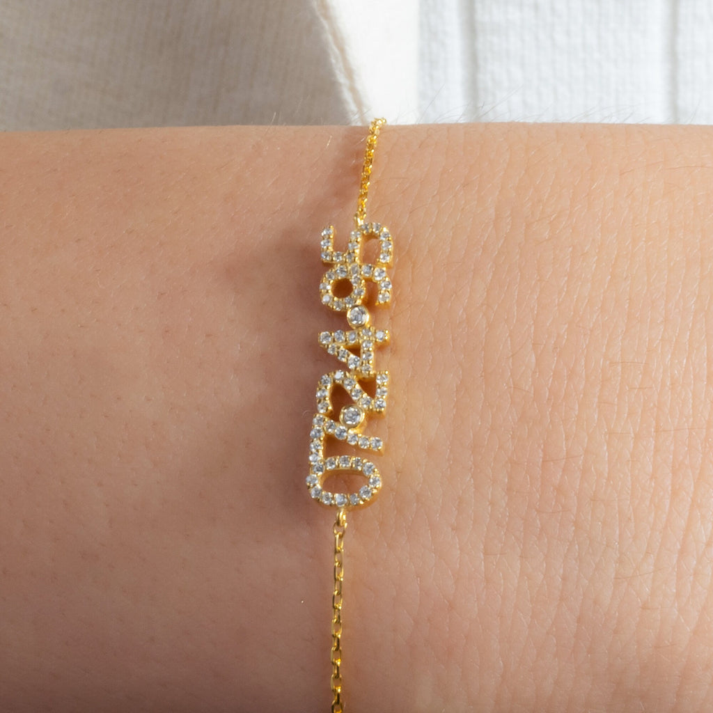 Diamond Date Bracelet