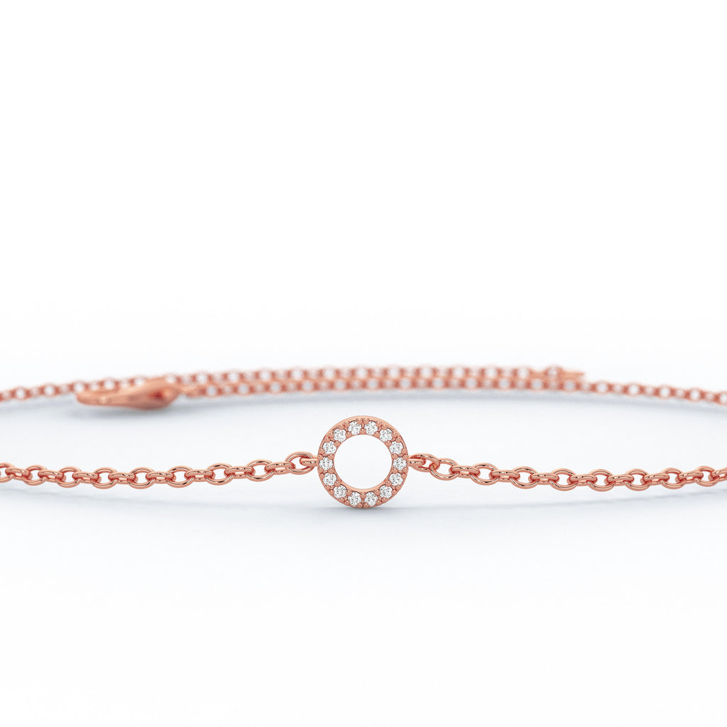 Diamond Circle Bracelet