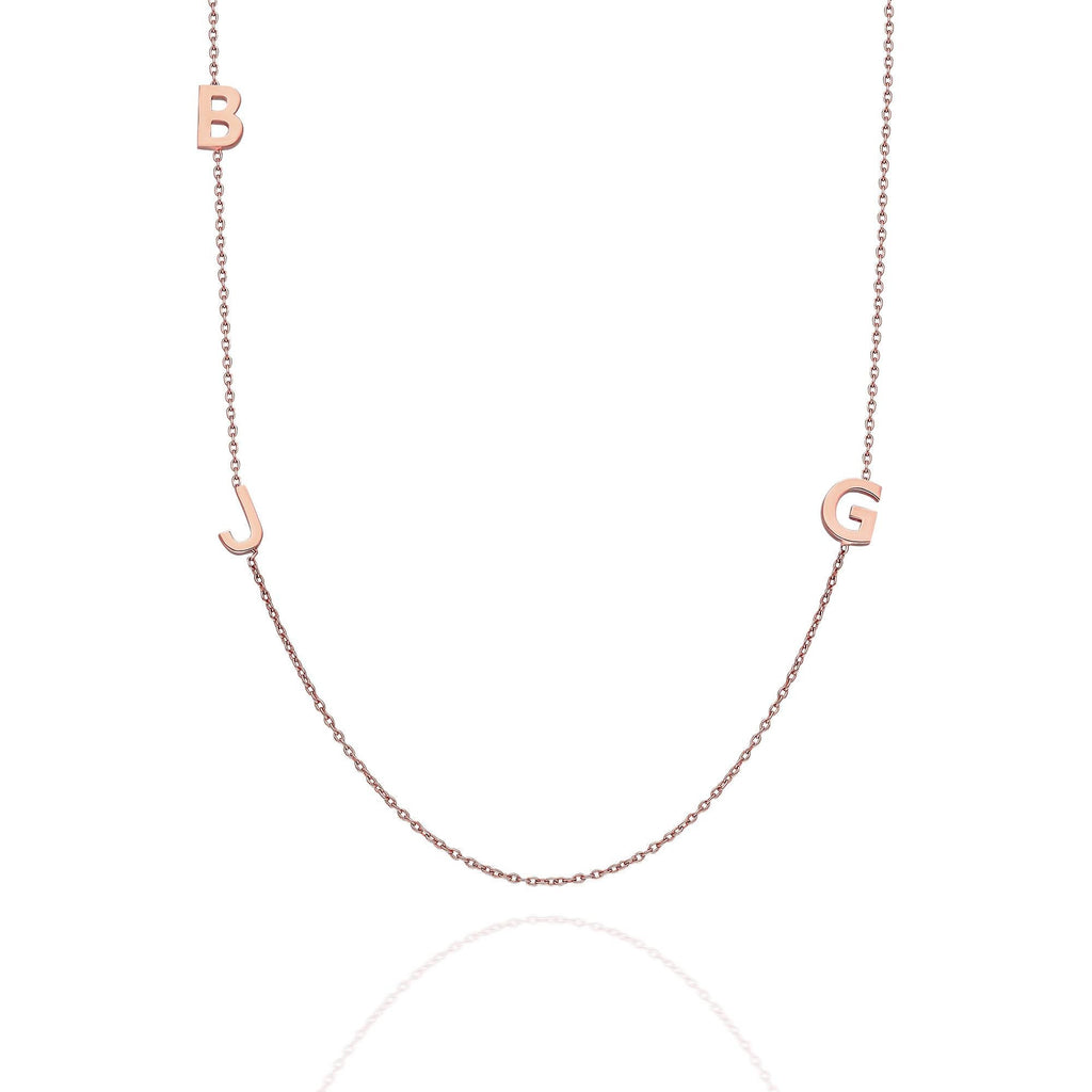 Gold Initial Necklace