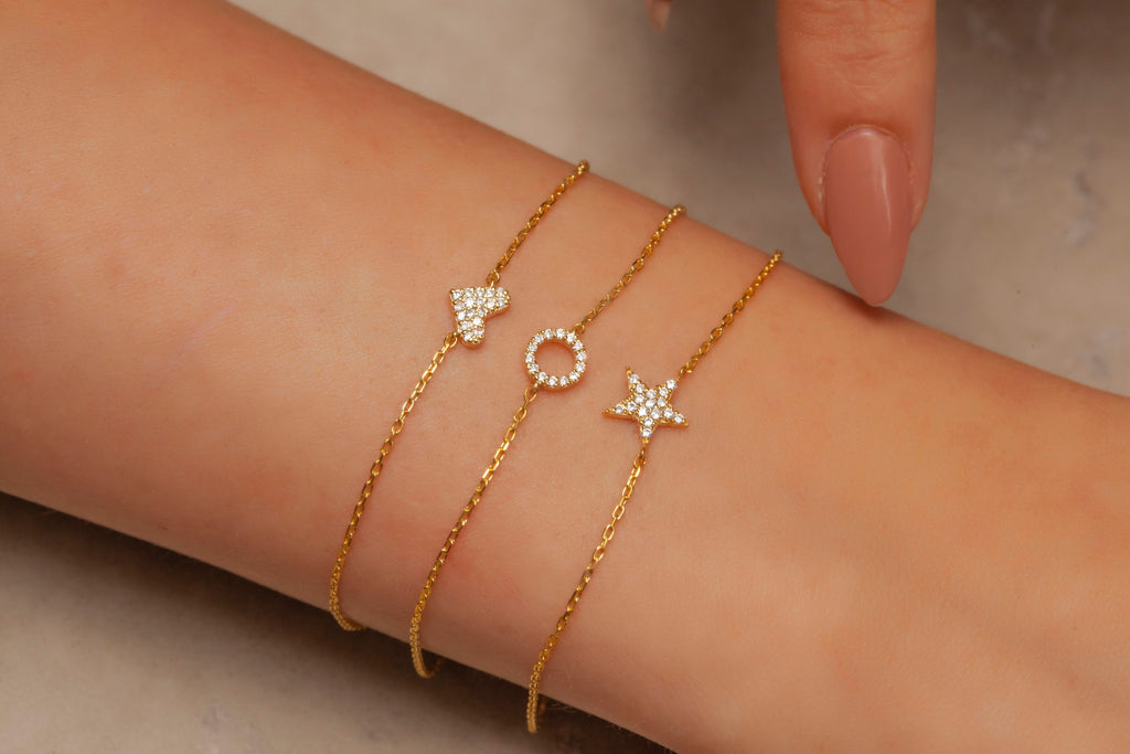 Diamond Circle Bracelet
