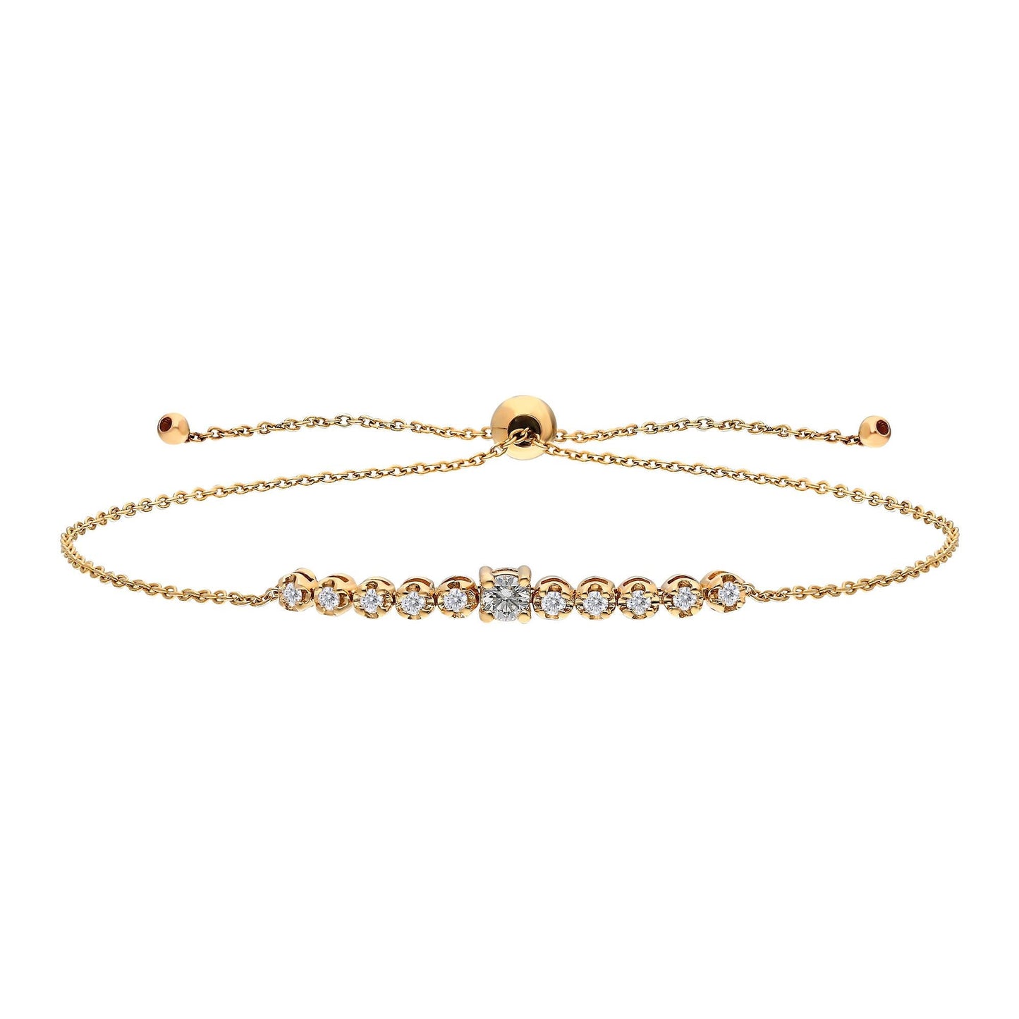 Diamond Bolo Tennis Bracelet / Diamond Bolo Bracelet / Dainty Diamond Bracelet / Holiday Gift / Birthday