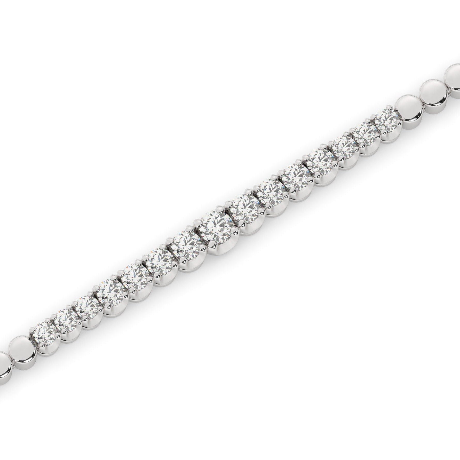 Birthstone Initial Necklace