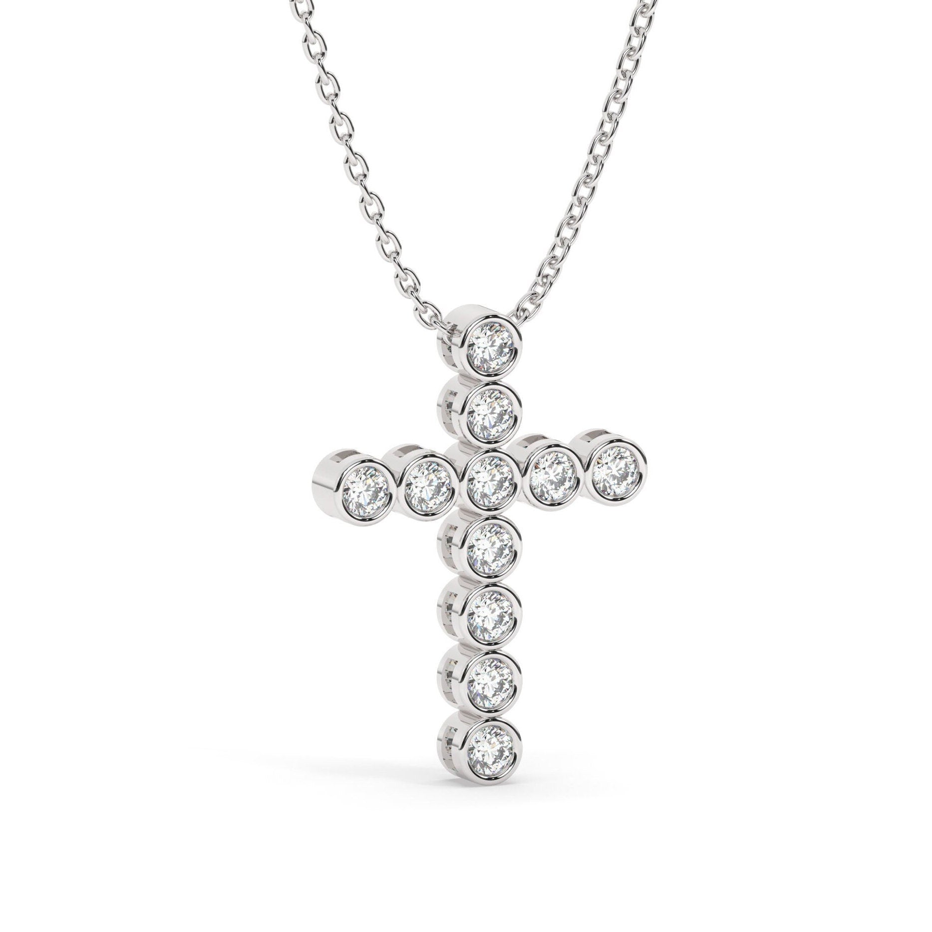Diamond Cross Necklace
