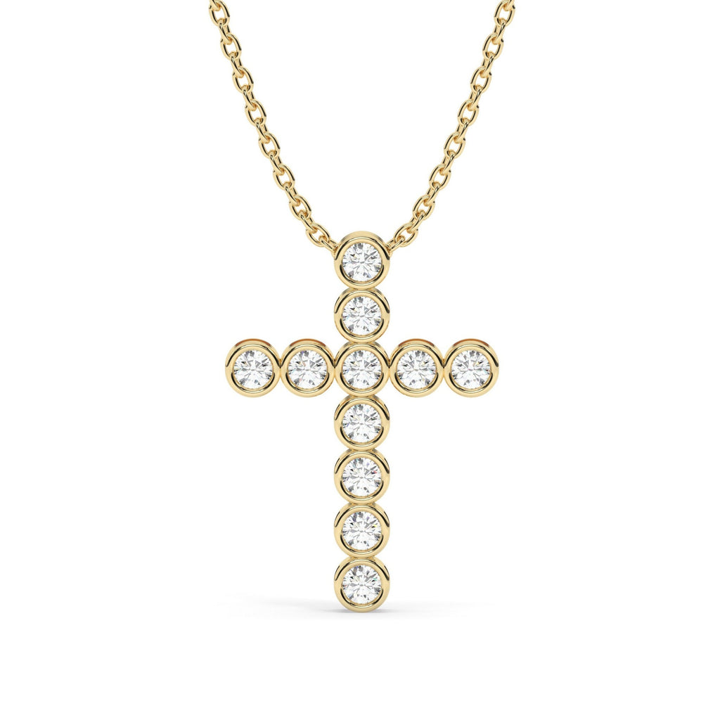Diamond Cross Necklace