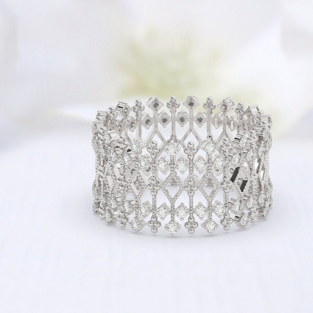 Unique Diamond Wedding Ring