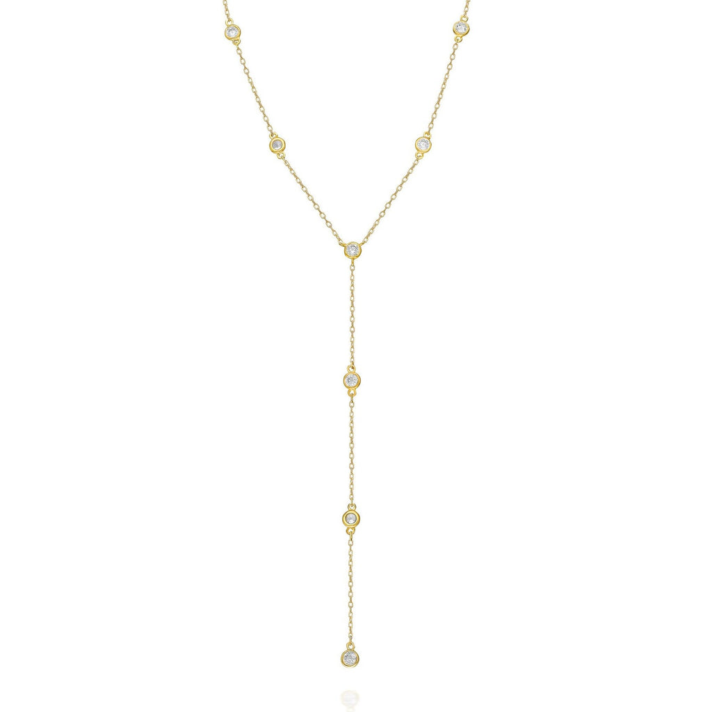 Diamond Lariat Necklace