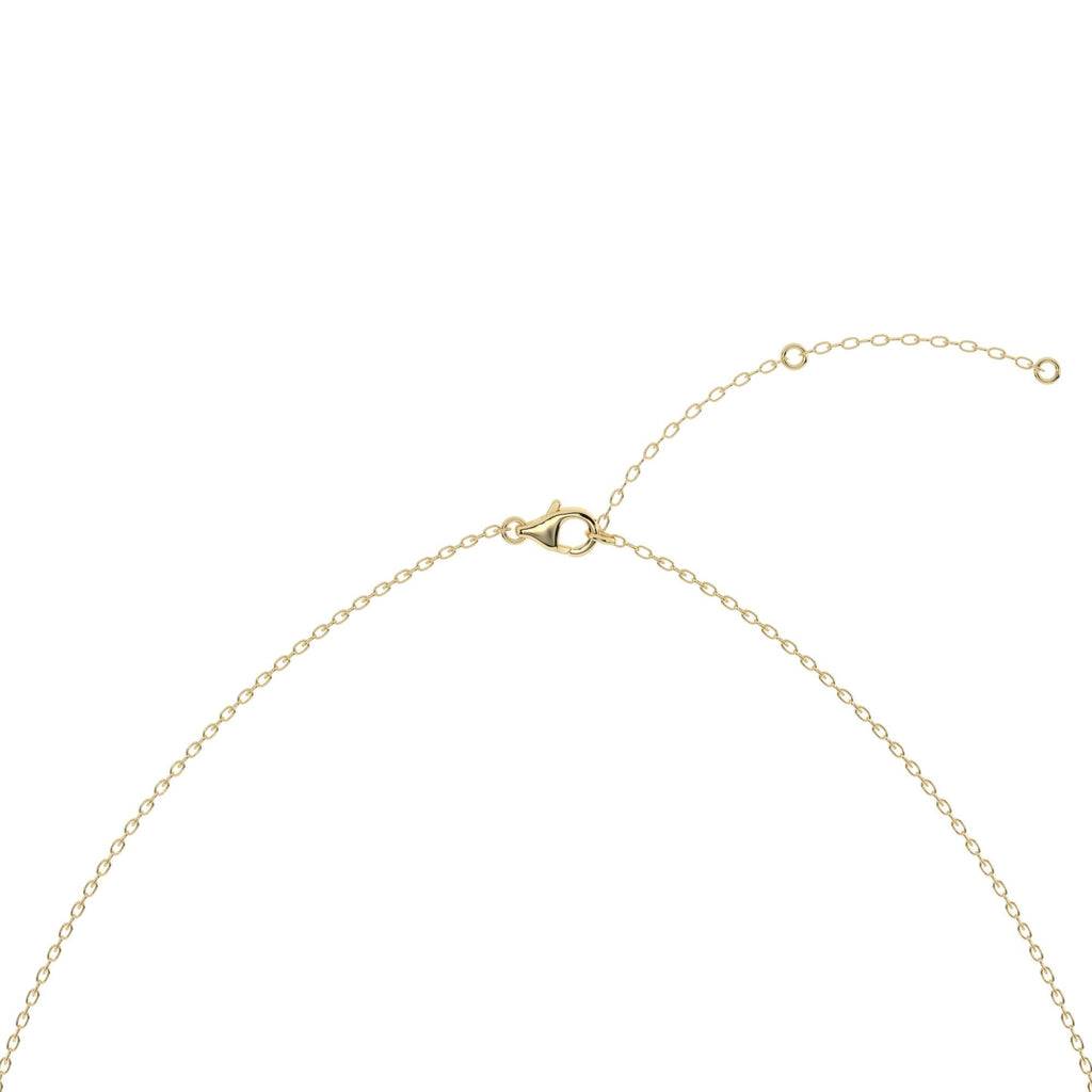 1.2 CT Diamond Station Segment Necklace / 14k Gold Round Diamond Station Necklace / Dainty Diamond Necklace / Layering Necklace