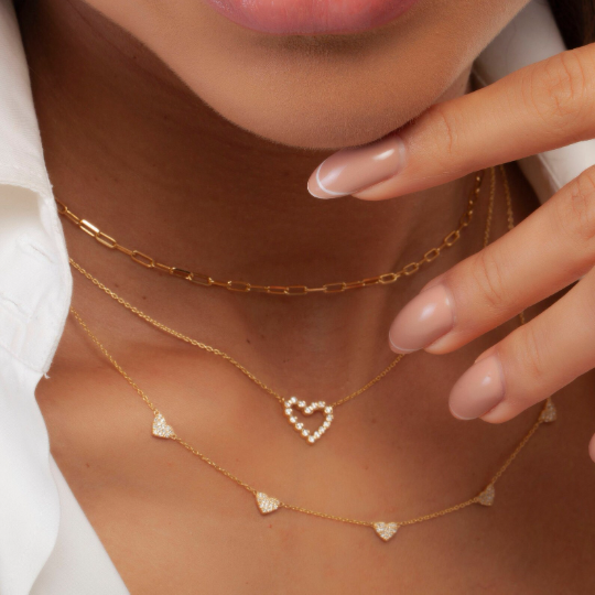 Diamond Heart Necklace