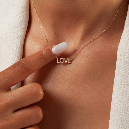 Diamond Love Necklace