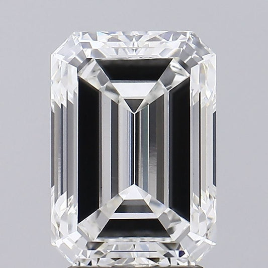 3.26 Carat Emerald Shaped  F - VVS2 Clarity IGI Certified Lab Grown Diamond