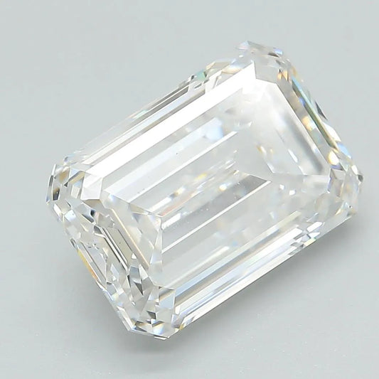 5.11 Carat Emerald Shaped  E - VS1 Clarity IGI Certified Lab Grown Diamond