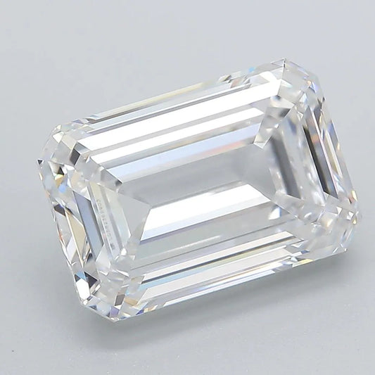 5.03 Carat Emerald Shaped  E - VS1 Clarity IGI Certified Lab Grown Diamond