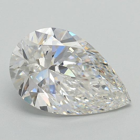 5.19 Carat Pear Shaped  G - VS1 Clarity IGI Certified Lab Grown Diamond