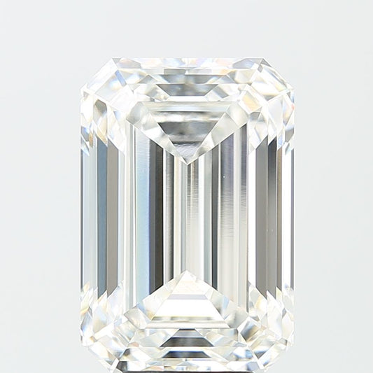 8.23 Carat Emerald Shaped  F - VVS2 Clarity IGI Certified Lab Grown Diamond