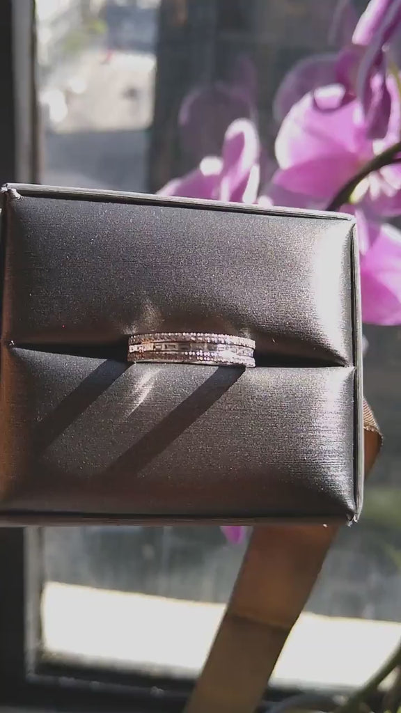 Baguette Diamond Wedding Band / 14k Gold Baguette Diamond Wedding Ring / Baguette Diamond Ring / Stack Ring / Bridal Gift / Anniversary Gift