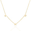 Personalized Diamond Initial Necklace