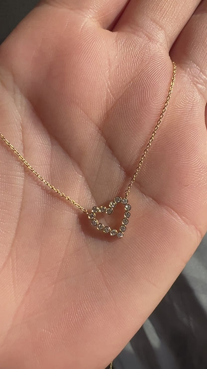 Diamond Heart Necklace