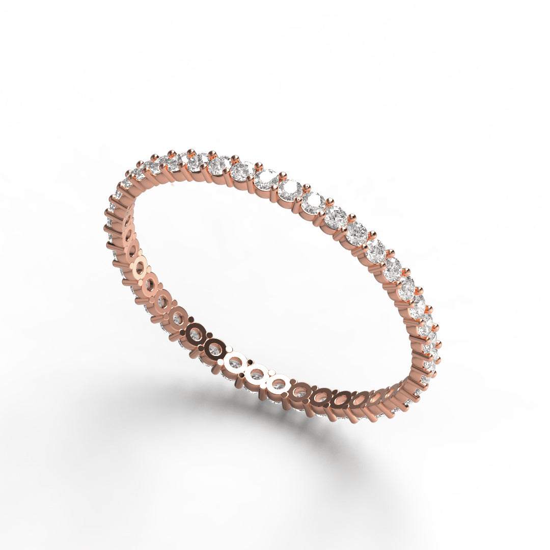 Eternity Diamond Stacking Band