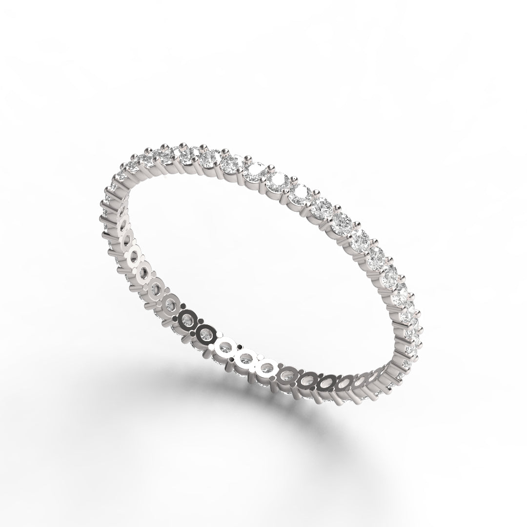 Eternity Diamond Stacking Band