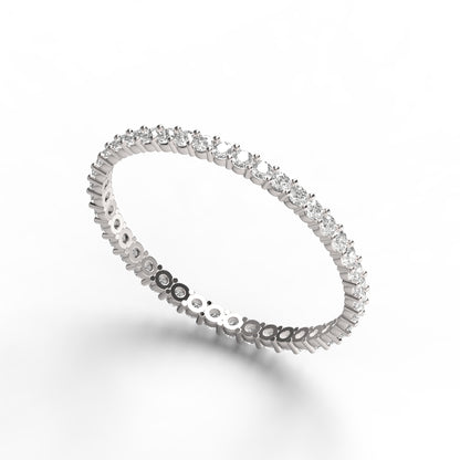 Eternity Diamond Stacking Band
