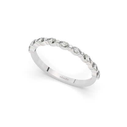 Marquise Diamond Accent Ring